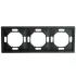 Рамка 3-пост ЭМИЛИ черный PFR00-5003-05