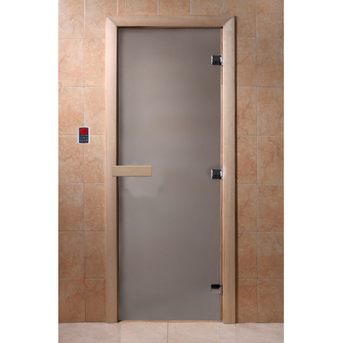 Дверь банная DoorWood 70*200 Сатин(*8)