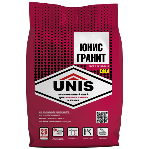 Клей д/плитки UNIS Гранит 5кг
