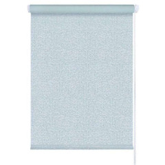Рулонные жалюзи Блэкаут Кристал 61,5*175 цвет голубой