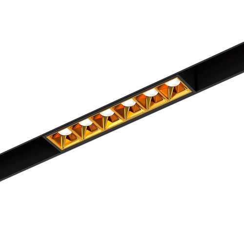 Светильник трековый ES Slim Magnetic 85101/01 6W 4000K Artas черный/золото(*1)
