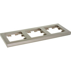 Рамка 3-пост AtlasDesign шампань SchE ATN000503