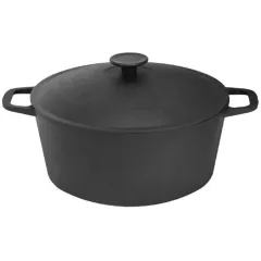 Кастрюля Гардарика чугунная с крышкой 5л (472934)