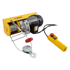 Тельфер электрический DENZEL TF-1000 (1т, 1600 Вт, высота 12 м, 8 м/мин) (52016)