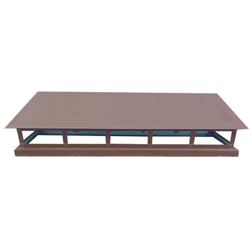 Колпак 2,0*0,53 (RAL 8017 Шоколад)