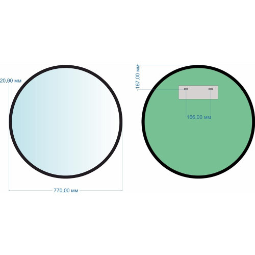 Зеркало MIXLINE 