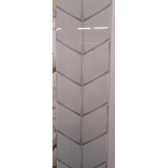 Панель ПВХ Unique 2,7*0,25*8 Колос белый (лазерная печать) (12) РАСПРОДАЖА