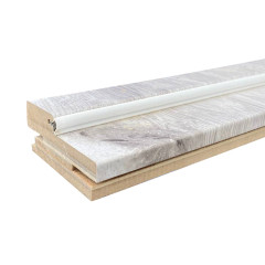 Коробка Voron Doors телескопич., покрытие ПВХ  Дуб Арктик, 70*38, 2100