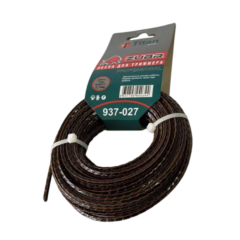 Леска для триммера TITAN (ZUBR PROFESSIONAL) 2,70ммх12м, квадрат, черн+оранж (937-027)