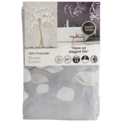 Шторка для ванной Дерево, полиэстер, A310046 180х180см (481815)