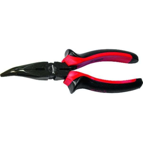 Длинногубцы MATRIX 160 мм изогнутые (17458)