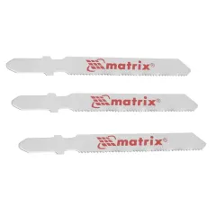 Пилки для лобзика MATRIX по металлу 3шт (78147)