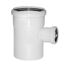 Тройник кан. БЕЛЫЙ РТП ф 110/50х90°