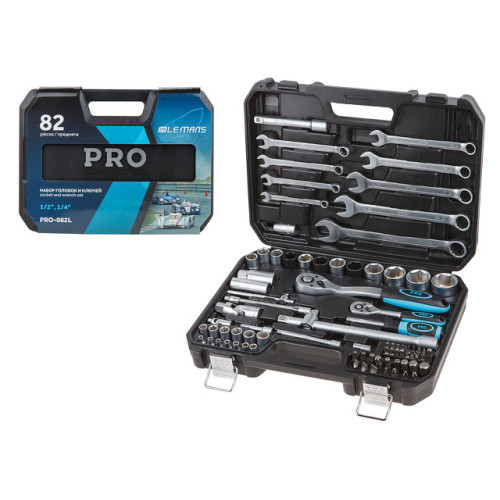 Набор инструментов STARTUL LE MANS (PRO-082L) 82 пр. 1/4