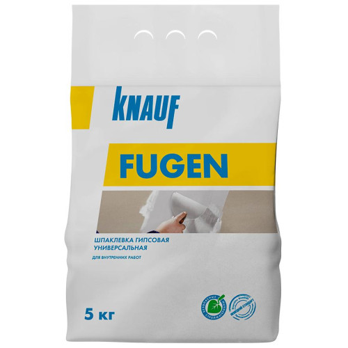 Шпатлёвка KNAUF ФУГЕН ГИПС 5 кг