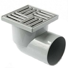 Трап кан. гориз. ф 110 реш. 150х150 нерж TA1112