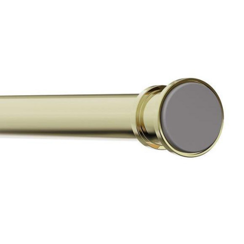 Карниз для ванной IDDIS золотой матовый, 1,1-2,0м RSG0120i14 (252267)