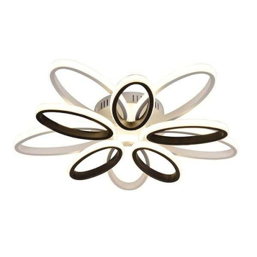 Светильник EUROSVET 90137/10 белый/чёрный(30м2)