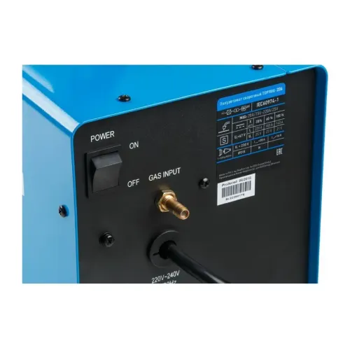 Аппарат сварочный  п/а SOLARIS TOPMIG-226WG3 (MIG-MAG/FLUX) с горелкой 3м (*10)