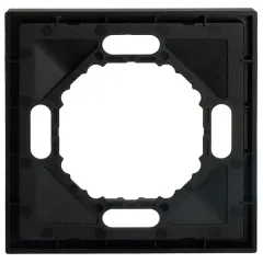 Рамка 1-пост ЭМИЛИ черный PFR00-5001-05