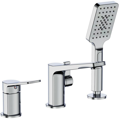 Смеситель для ванны врезной FRAP на 3 отверстия F1161