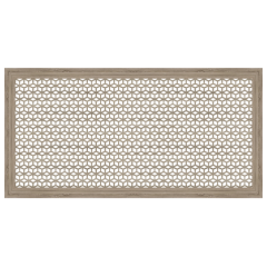 Радиаторная вентиляционная решетка из МДФ STELLA Илона 120*60 дуб винтаж