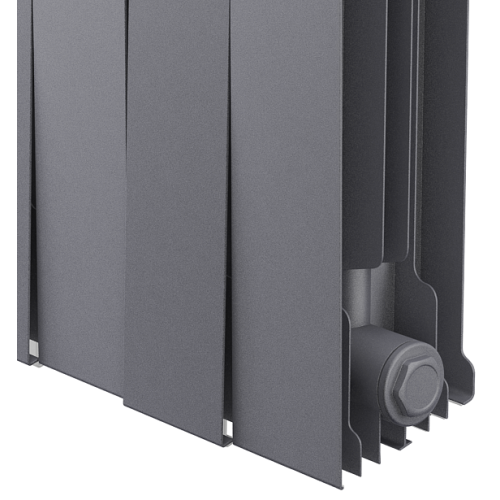 Радиатор биметаллический ROYAL THERMO PianoForte 500/100 6 сек. Silver Satin