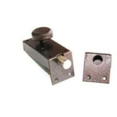 /Задвижка накладная ХЭЗ-002, медь (010222)