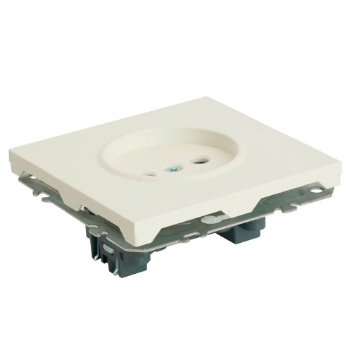 Розетка 2P ЭМИЛИ шторки белый RST16-5109-01