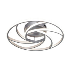 Светильник EUROSVET 90207/1 серебро