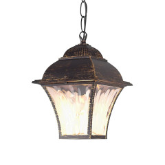 Светильник уличный ES 1009H GL Apus H черное золото