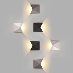 Светильник уличный ES TECHNO LED 1517 BATTERFLY черный