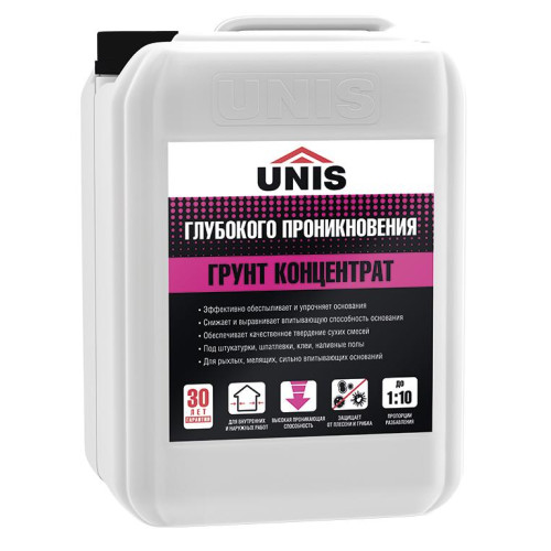 Грунт UNIS (концентрат) глуб/проник 5л