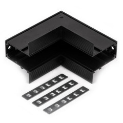 Коннектор угловой внутренний Slim Magnetic 85093/00 для встраиваемого шинопровода черный