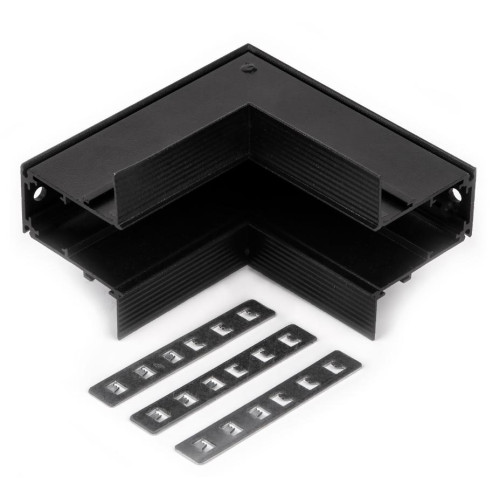 Коннектор угловой внутренний Slim Magnetic 85093/00 для встраиваемого шинопровода черный