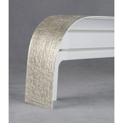 Карниз Ле-Гранд Бруно 3,0м (2ряд) титан золото с поворотами (3)