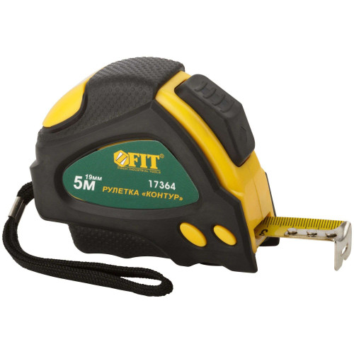 Рулетка FIT Контур 5 м*19 мм (17364)
