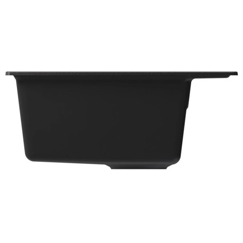 Мойка комп. MIXLINE ML-GM28 450х500x190мм, черная (308), сифон