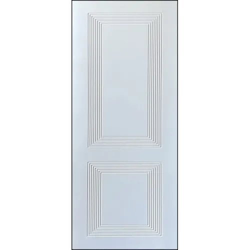 Дверное полотно VDM-48 ДГ 80 Шагрень белая, покрытие ПВХ (VD)