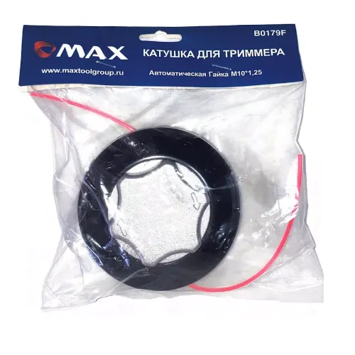 Головка триммерная MAX B0179F автомат, Тип3, премиальное качество, железная кнопка