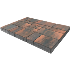 Плитка тротуарная вп  Вилла 60 (Техас) ЯР (кратно ряду 0,96 кв.м. (11,52 м2/п)