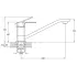 Смеситель для кухни G-LAUF GOR4-A058