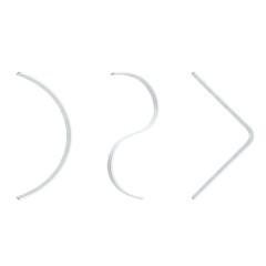 Карниз Ле-Гранд Гибкий 6,0м (1ряд) белый