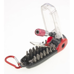 Набор бит MATRIX многофункциональный, CrV,18шт (11383)