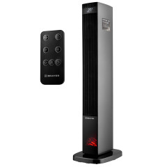 Тепловентилятор BRAYER BR4867 черный, керам, сенсор, пульт (1448238)