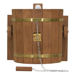 Обливное устройство 13л (термо) c латунным обручем, пластиковой вставкой и наливным клапаном