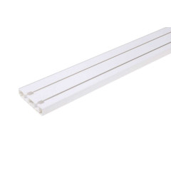 Карниз Ле-Гранд Стандарт 3,0м (2ряд) белый без поворота (5)