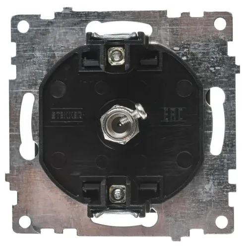 Розетка TV Катрин черный GLS00-7108-05