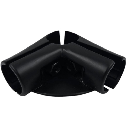 ДЖОКЕР Соединитель 3-х труб угловой UNO 006 (GMF) черный(КА-1065835)