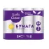 Туалетная бумага Softi Clean 2 слоя 24 шт белая с втулкой (494309)